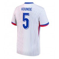 Echipament fotbal Franţa Jules Kounde #5 Tricou Deplasare European 2024 maneca scurta